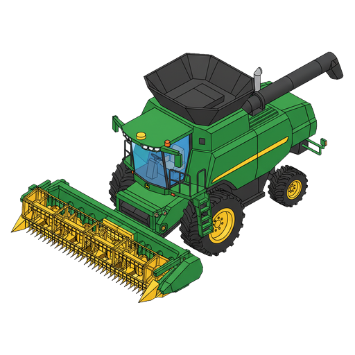 john deere combine