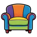armchair Pop Art icon