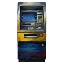 atm machine Oil Painting icon