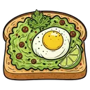 avocado toast breakfast