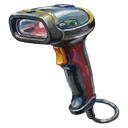 barcode scanner Oil Painting icon