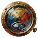 barometric pressure gauge Oil Painting icon