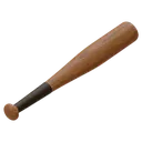 baseball bat Isometric icon