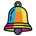 bell Pop Art icon