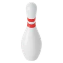 bowling pin Isometric icon