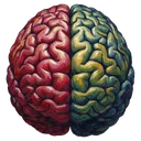 brain Oil Painting icon