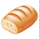 bread loaf Isometric icon