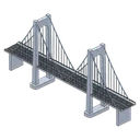 bridge Isometric icon