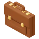 briefcase Isometric icon