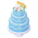 cake Isometric icon