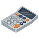 calculator Isometric icon