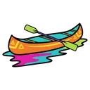 canoe Pop Art icon