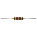 carbon film resistor Photorealistic icon