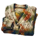 cardigan Oil Painting icon