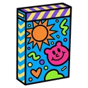 cereal box Pop Art icon