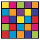 checkerboard Pop Art icon