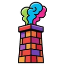 chimney Pop Art icon