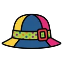 cloche hat Pop Art icon