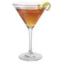 cocktail glass Photorealistic icon