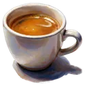 coffee cup espresso Oil Painting icon