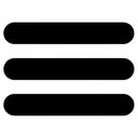 collapsible menu Solid Glyph icon