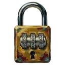 combination lock Oil Painting icon