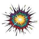 comic book explosion