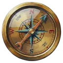 compass navigation direction Oil Painting icon