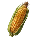 corn on cob Oil Painting icon