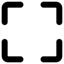 crop tool Solid Glyph icon
