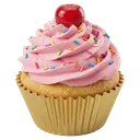 cupcake Photorealistic icon