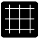 cutting mat Solid Glyph icon