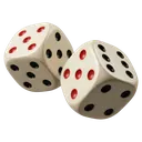 dice Photorealistic icon