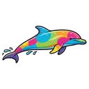 dolphin Pop Art icon