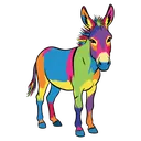 donkey Pop Art icon