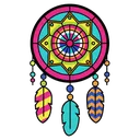 dreamcatcher Pop Art icon
