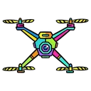 drone Pop Art icon