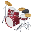 drum Isometric icon
