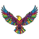 eagle Pop Art icon