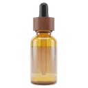 essential oil bottle Photorealistic icon