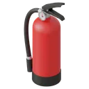 fire extinguisher Isometric icon