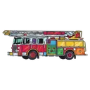fire truck Pop Art icon