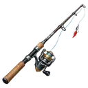 fishing rod Oil Painting icon