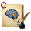 flashcard study tool Oil Painting icon