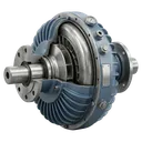 fluid coupling Photorealistic icon