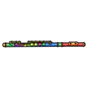 flute Pop Art icon