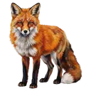 fox Oil Painting icon