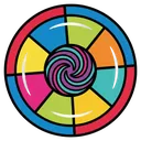 frisbee Pop Art icon