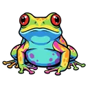 frog Pop Art icon