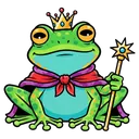 frog prince Pop Art icon